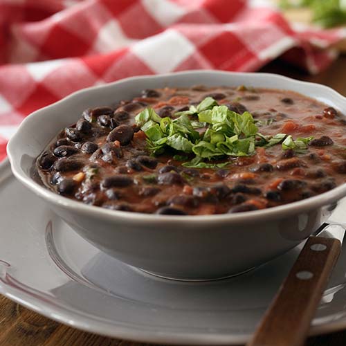 black bean soup