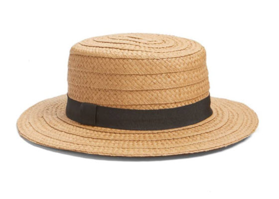 spring straw hat