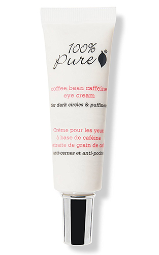 100% pure caffeine eye cream