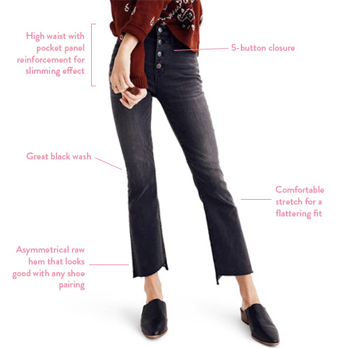 How To Wear Crop Flare Jeans If You're Short - SHEfinds