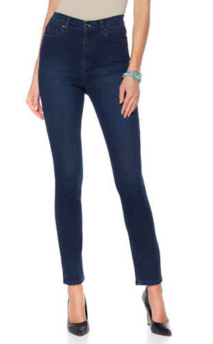 DG2 by Diane Gilman Virtual Stretch Denim Skinny Capri Jean