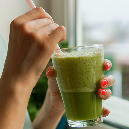 How To Lose Belly Fat In One Week With A Smoothie Drink Made With Lime,  Cucumber And Mint 