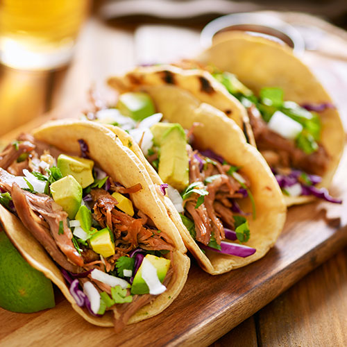 pork tacos