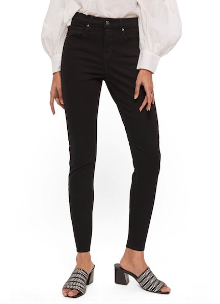 topshop petite black jeans