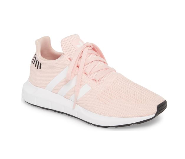 blush sneakers