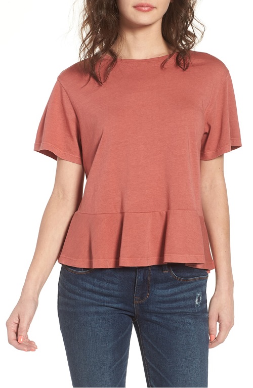 bp peplum tee