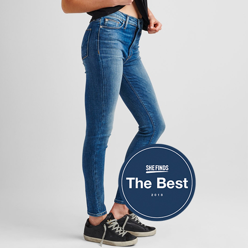 best high rise skinny jeans