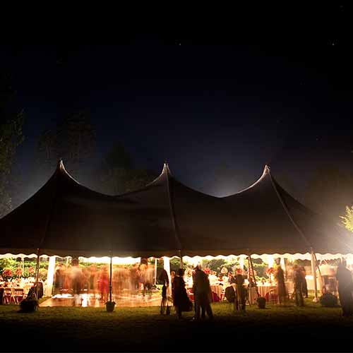 Lighted tent