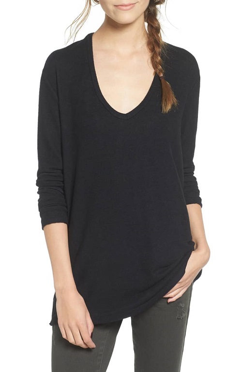 This Super Soft V-Neck Sweater Has Over 800 Rave Reviews At Nordstrom ...