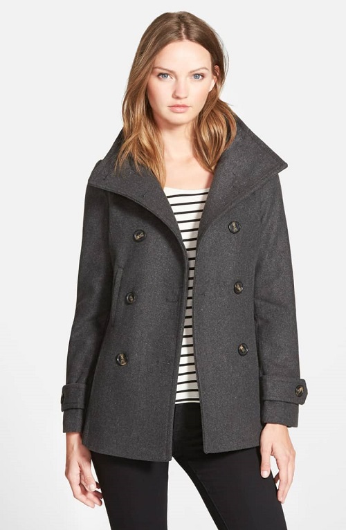 It’s Back! Nordstrom’s Bestselling Peacoat Was Just Re-Stocked And It’s ...