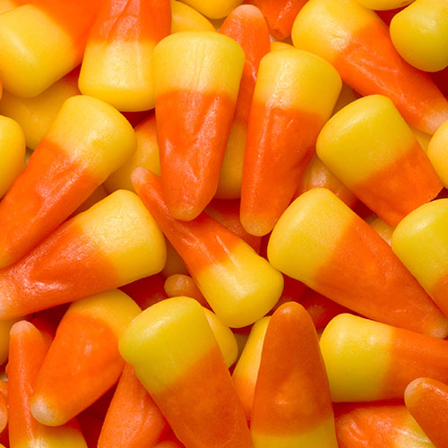 A lot of Candy Corn, maybe too much candy corn…