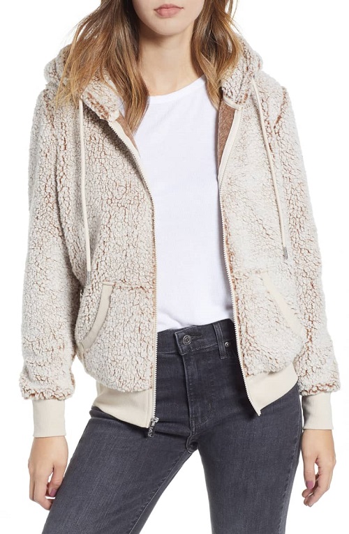 This Teddy Fleece Jacket Is So Soft And Cozy–Plus, It’s On Sale For 30% ...