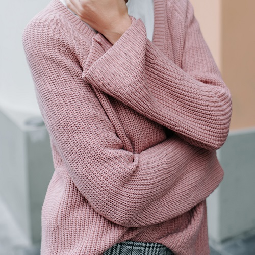 Oversized 2024 wrap sweater