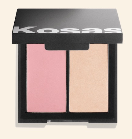 kosas blush highlighter duo in 8th muse