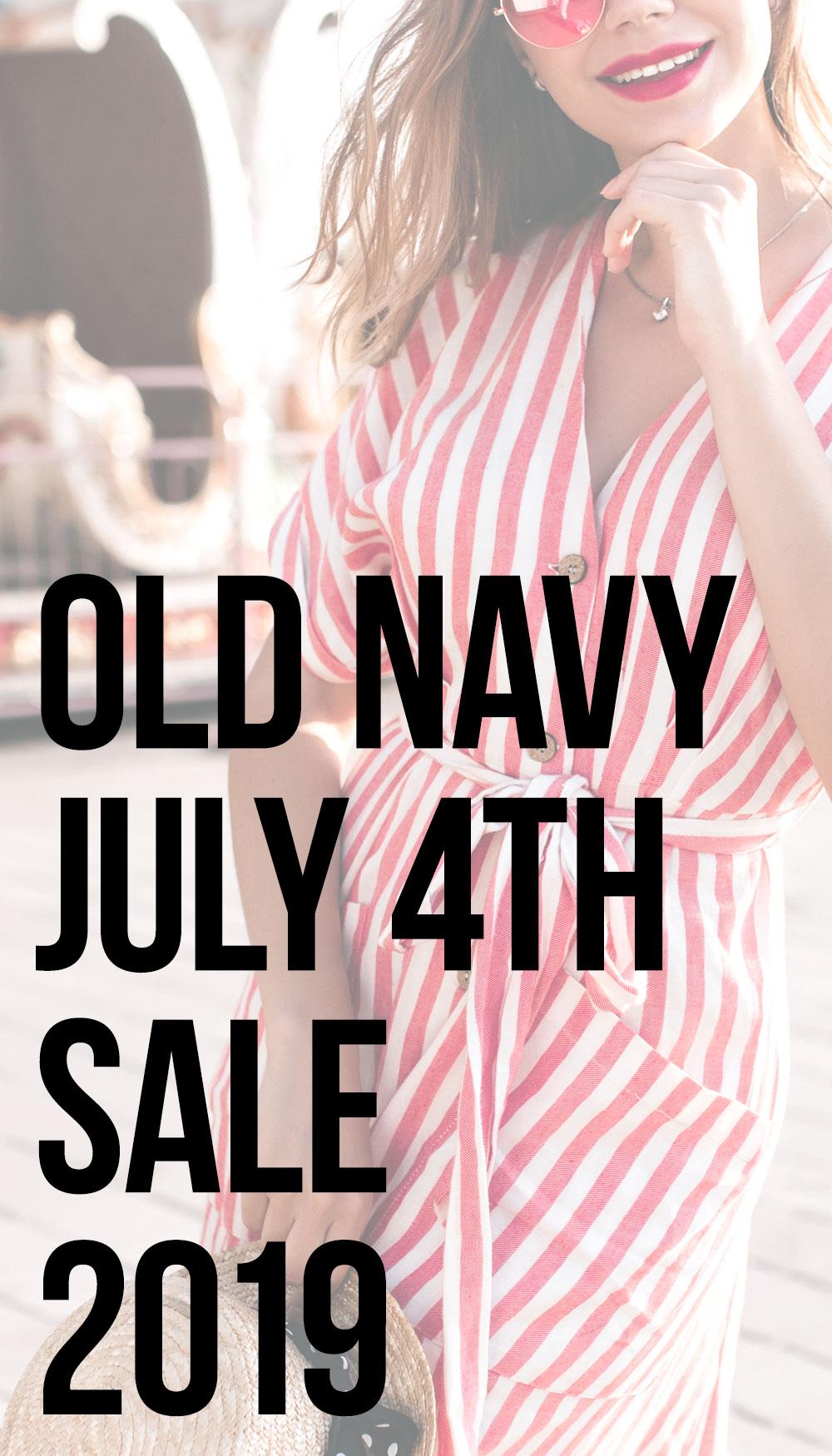 old navy $1 sale 2019
