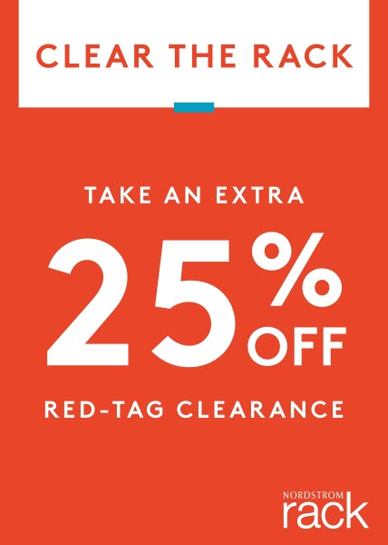 Save 25% More During Nordstrom Rack's Clear the Rack Sale