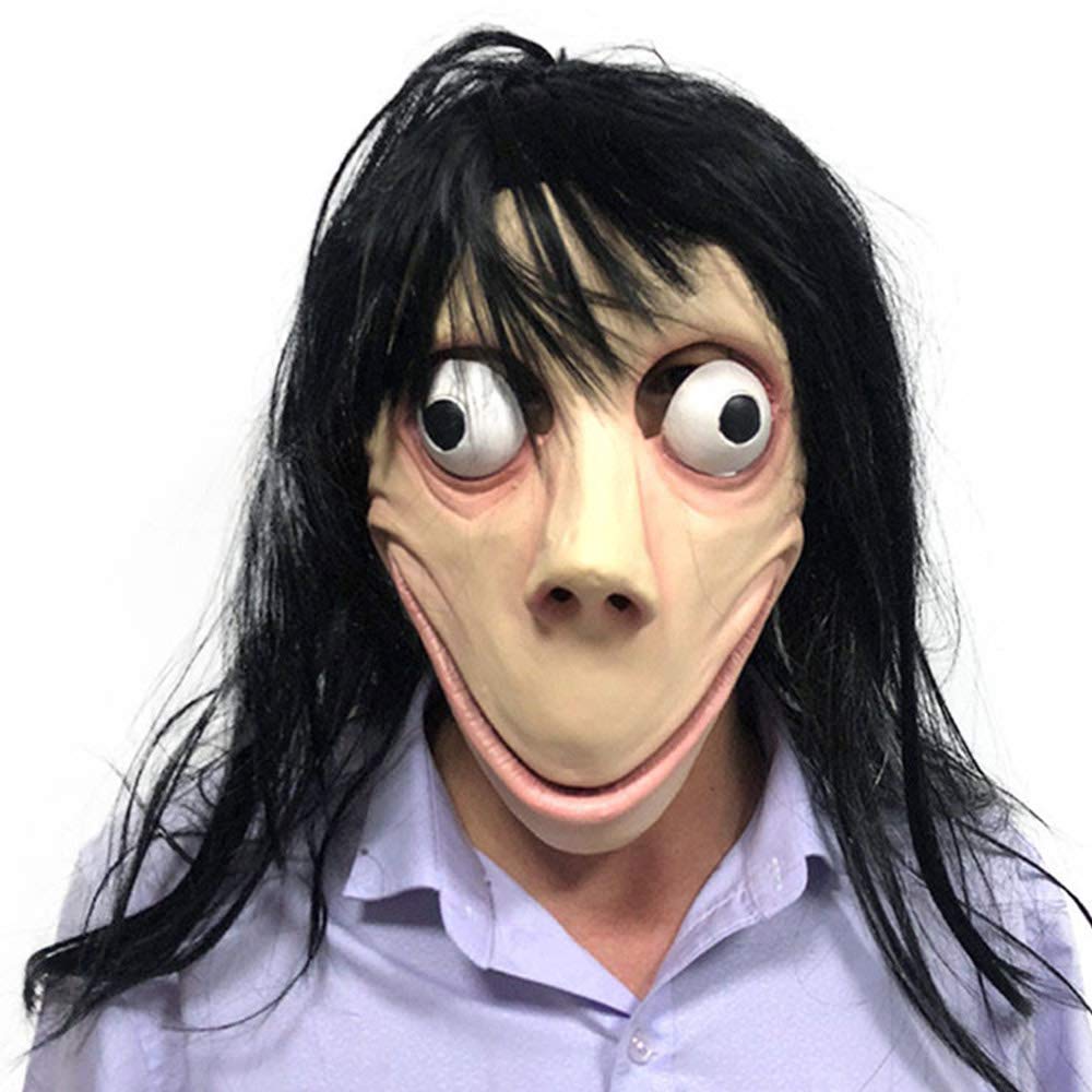 momo challenge halloween costume mask