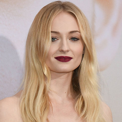 Sophie Turner cuts a chic figure as she discusses Game Of Thrones