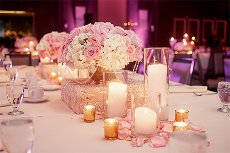 wedding table setting