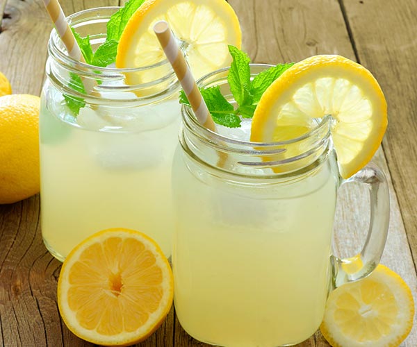 lemon water