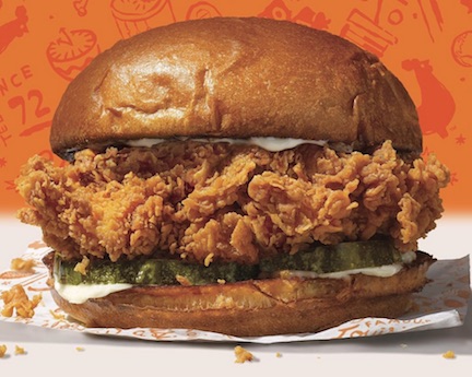 popeyes chicken sandwich