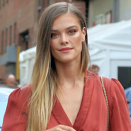 Nina Agdal's Workout Clothes Keep Getting Smaller & Smaller–This Pink Bra  Is SO Tiny! - SHEfinds