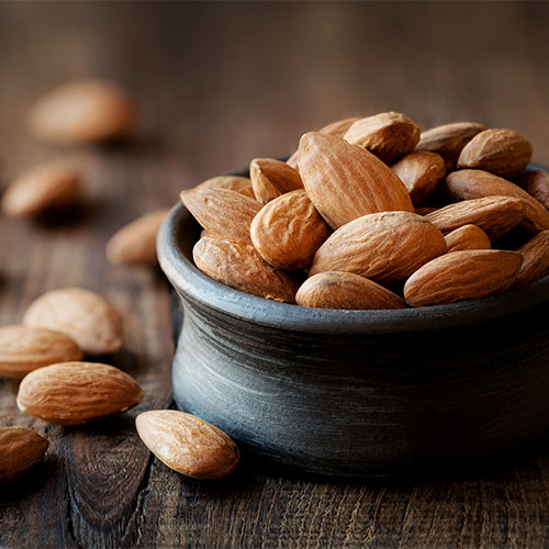 almonds for flat stomach