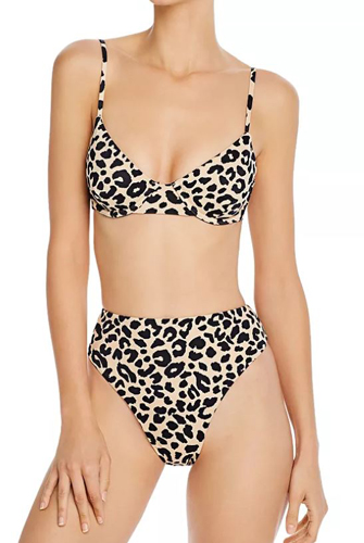 Leopard Print Bikini Bottom