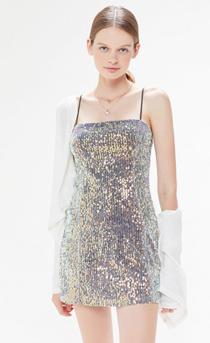 Sequin Mini Dress