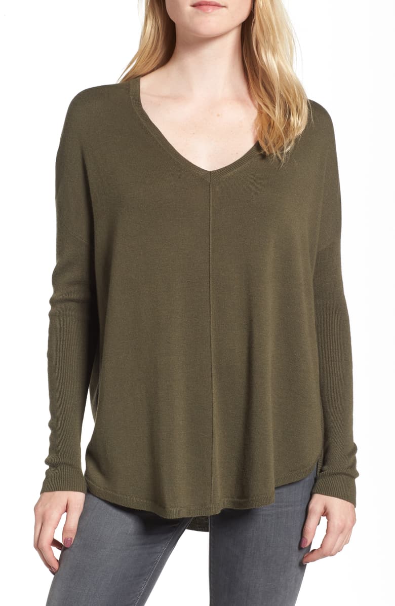 FYI, This Soft And Flattering V-Neck Sweater Is About To Sell Out At ...