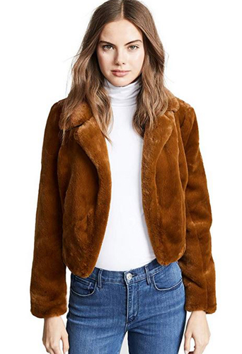 This Faux Fur Jacket Looks SO Expensive–But It’s Under $100 On Amazon ...