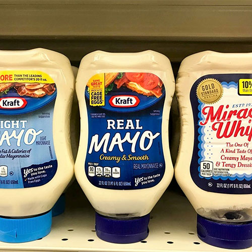 mayo bottles