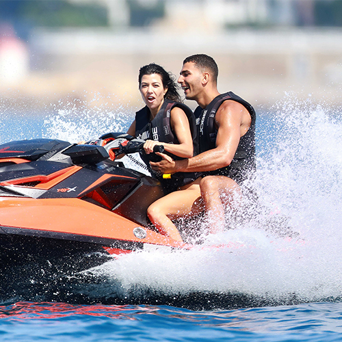 Kourtney Kardashian and Younes Bendjima