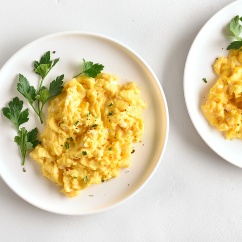 scrambled eggs