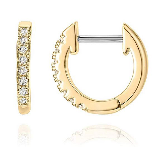 Earrings Huggie Stud