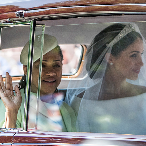 Meghan Markle and Doria Ragland