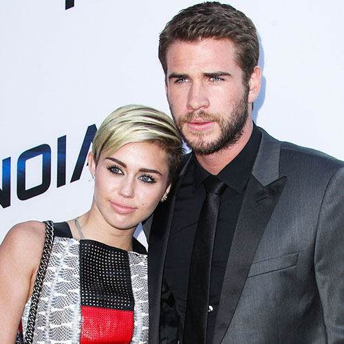 Miley Cyrus and Liam Hemsworth