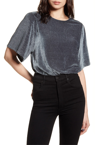 Flutter Sleeve Top