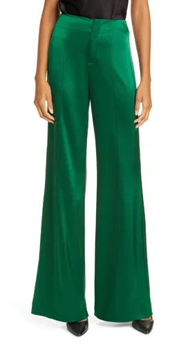 Wide Leg Satin Pants