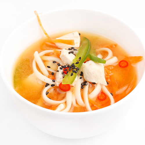 Sesame Chicken Noodle Soup