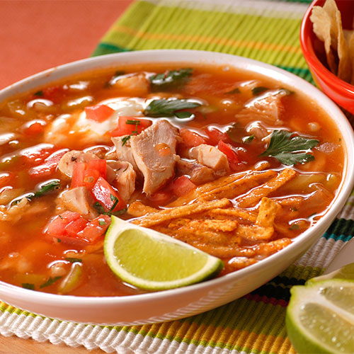 Chicken Tortilla-Less Soup