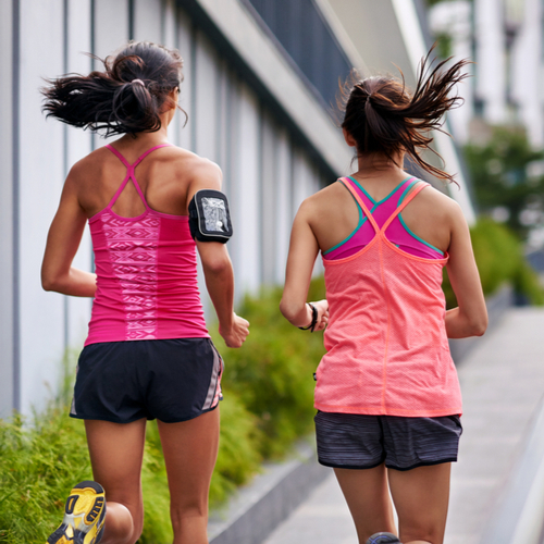 women running