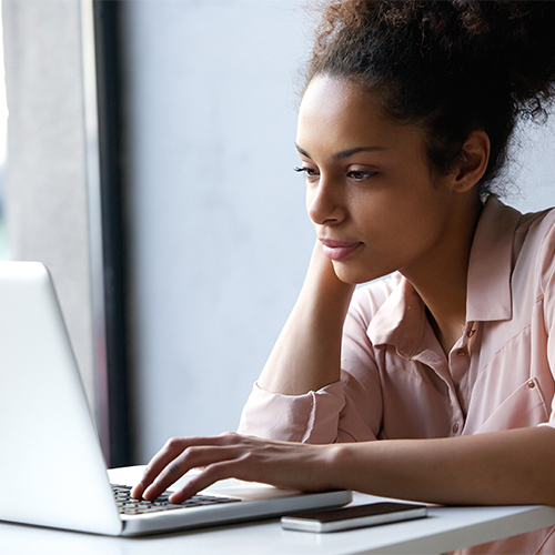 Woman on Laptop