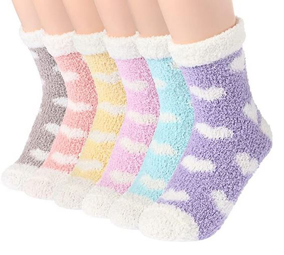 Plush Slipper Socks