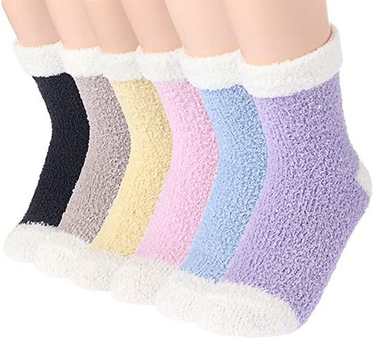 Plush Slipper Socks