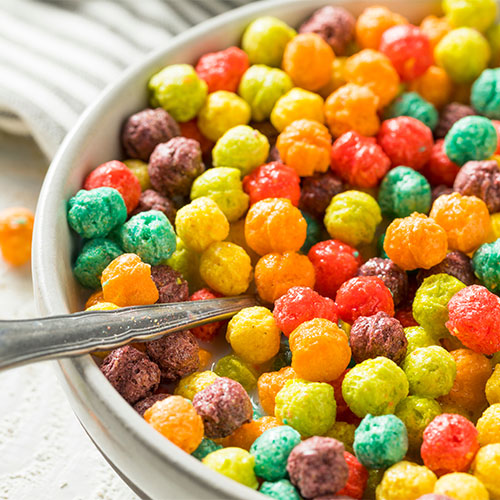 sugary cereal worst food in pantry