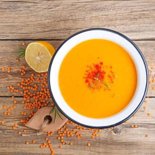 lemon lentil soup