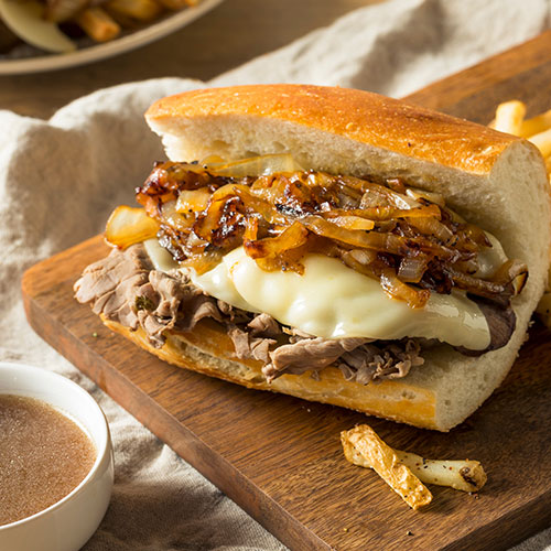 French dip sandwhich