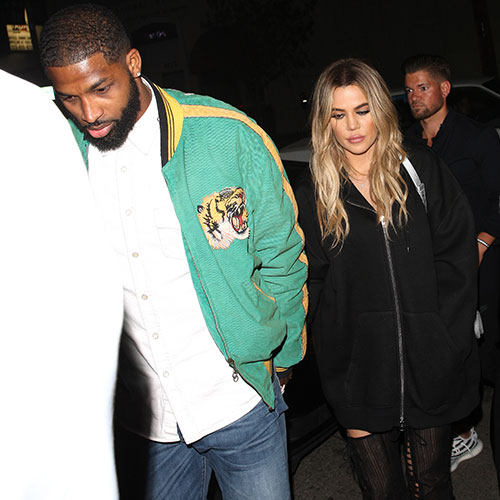 Tristan Thompson and Khloe Kardashian