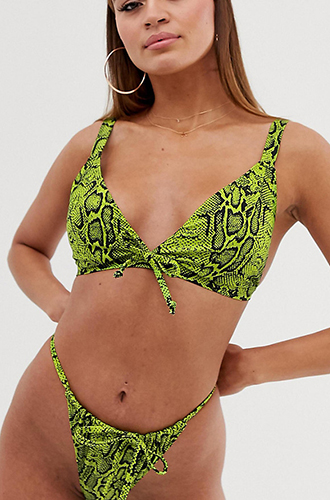 Eco Triangle Bikini Top